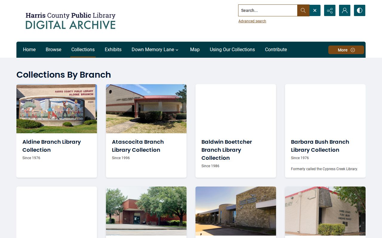 Atascocita city directory context in the HCPL digital archive